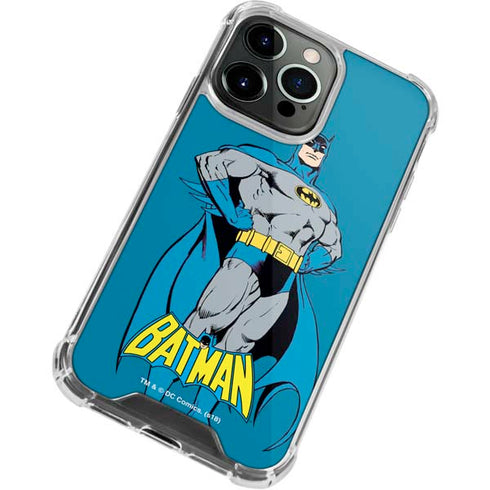 DC Comics Batman Classic Art Pose iPhone 13 Pro Max Clear Case